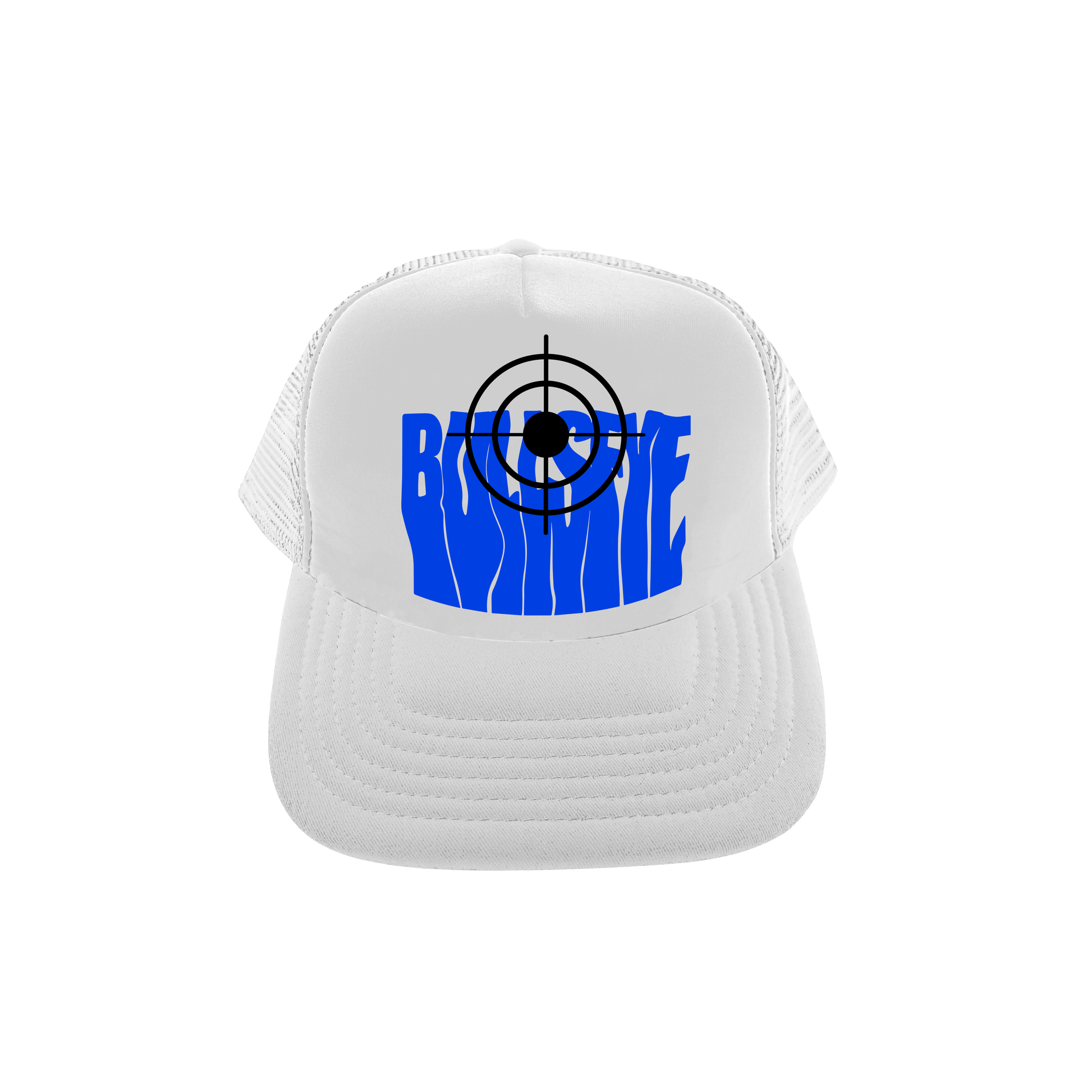 Blue on White S1 Cap