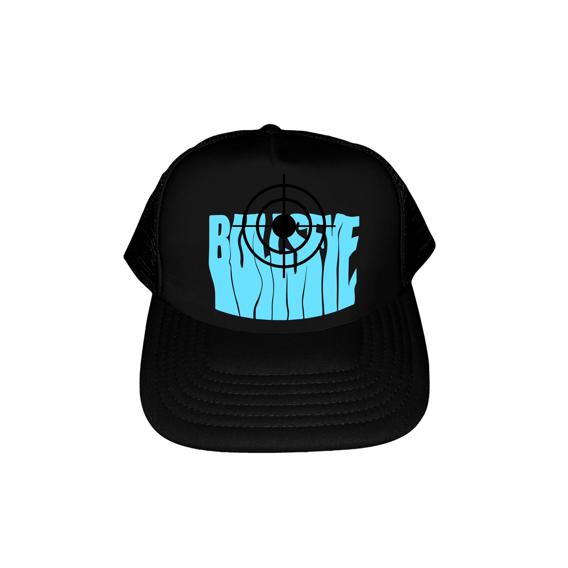 Sky Blue on Black S1 Cap
