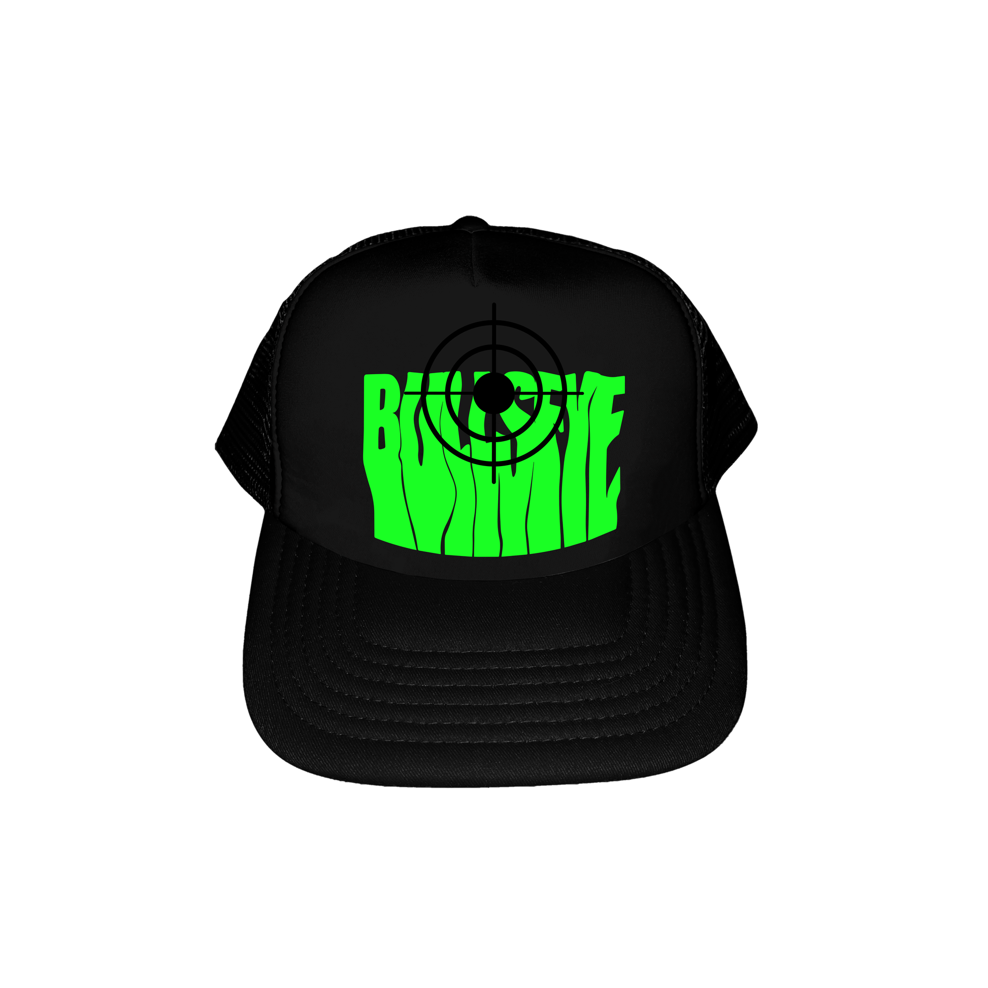 Green on Black S1 Cap