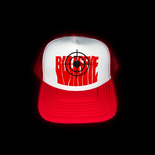 Red Bullseye Cap