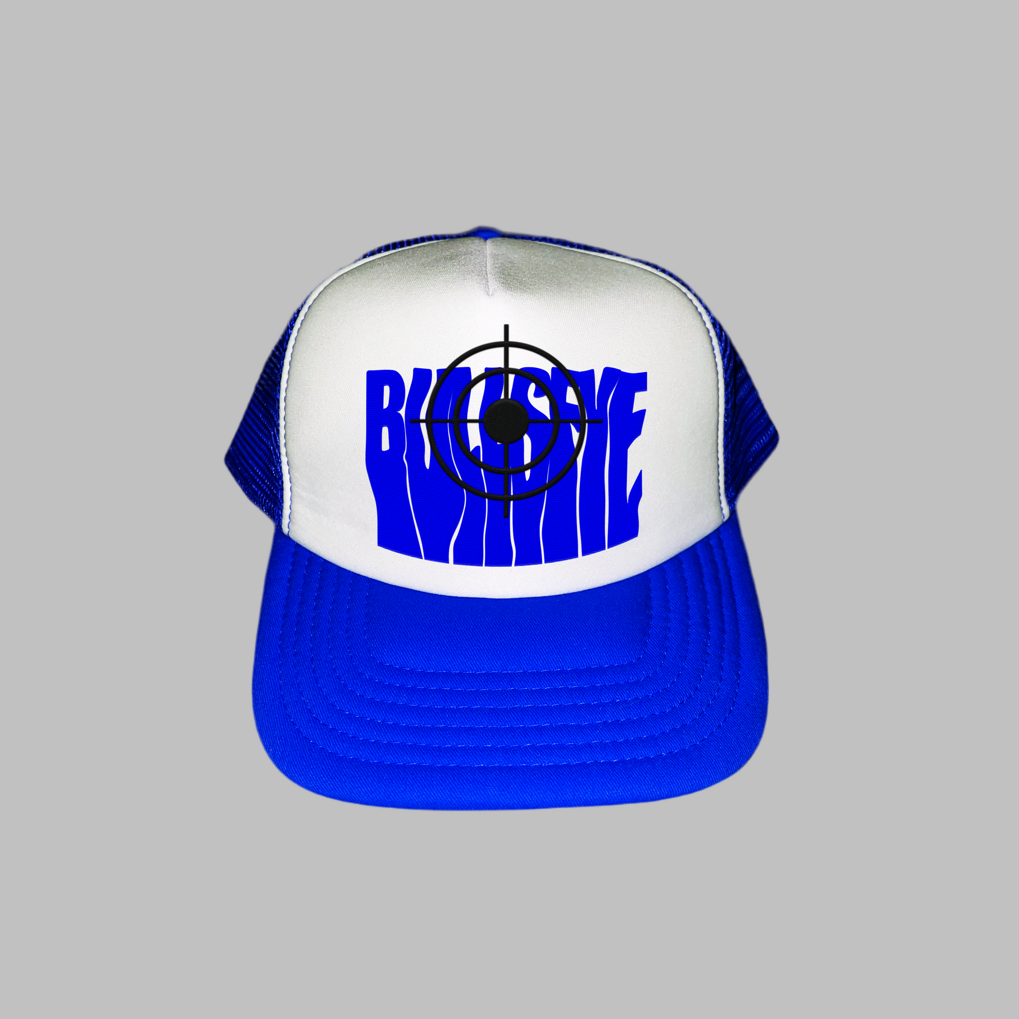 Blue Bullseye Cap