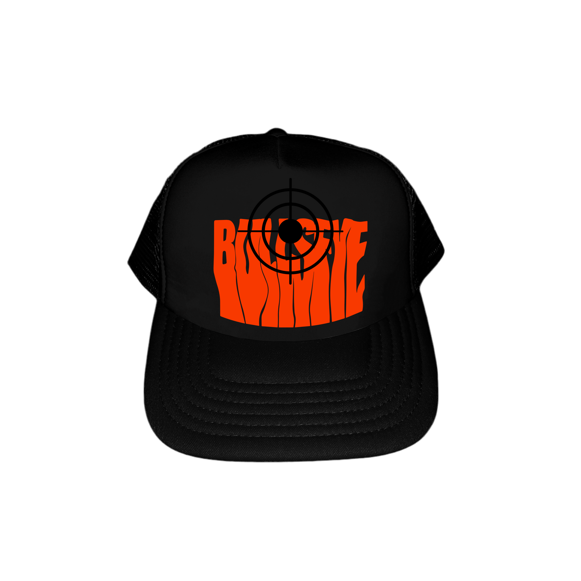 Orange on Black S1 Cap