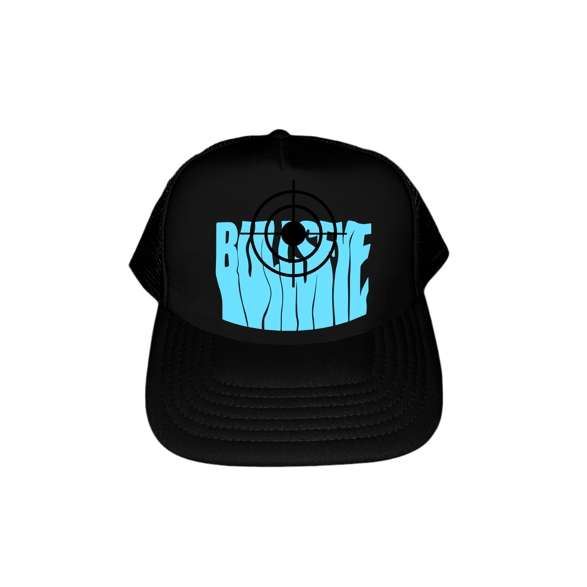 Sky Blue on Black S1 Cap