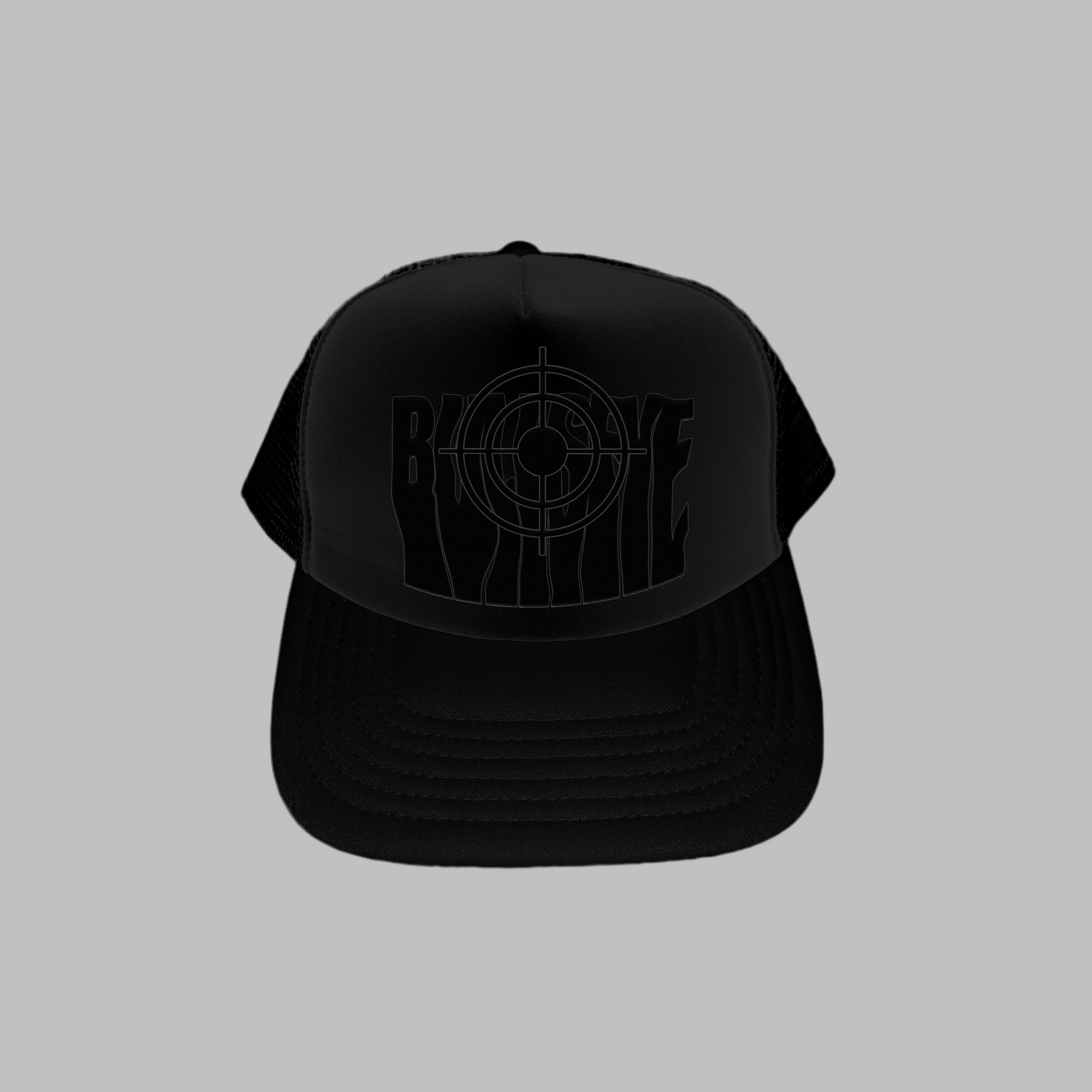 Black on Black Bullseye Cap
