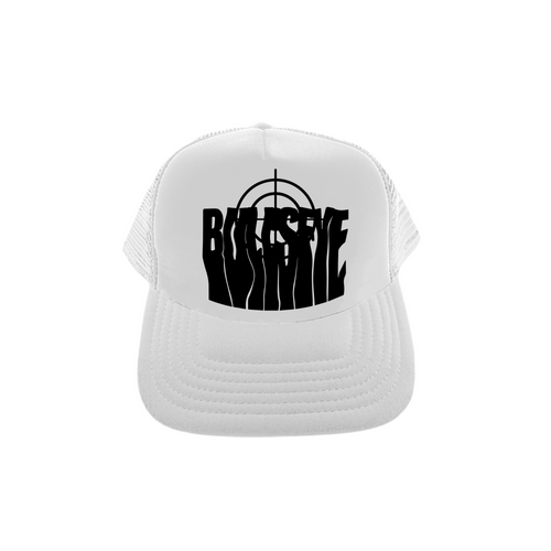 Black on White S1 Cap