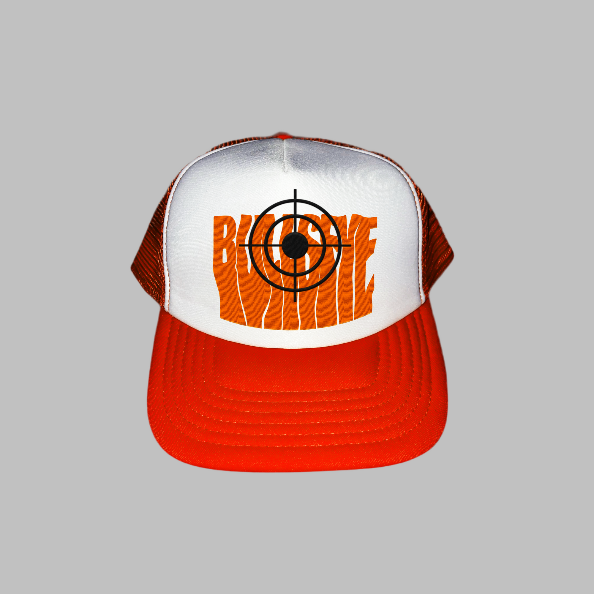 Orange  Bullseye Cap
