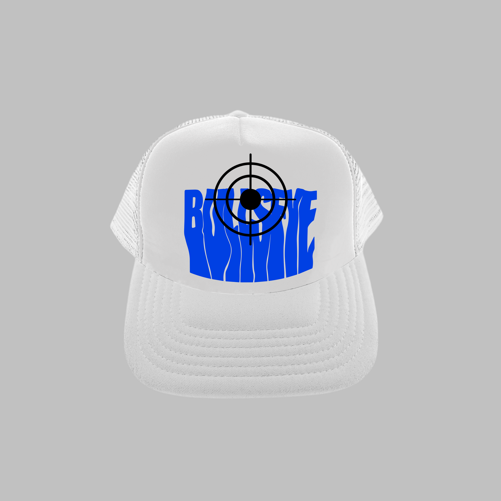 Blue on White S1 Cap
