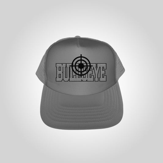 Grey & Black Bullseye Cap