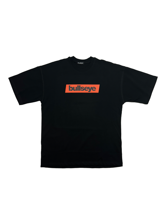 Orange Box Logo T-Shirt Oversized