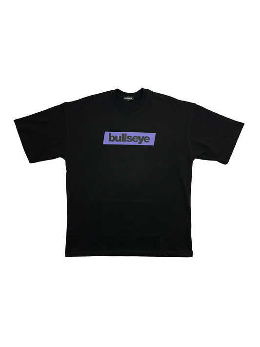 Purple Box Logo T-Shirt Oversized