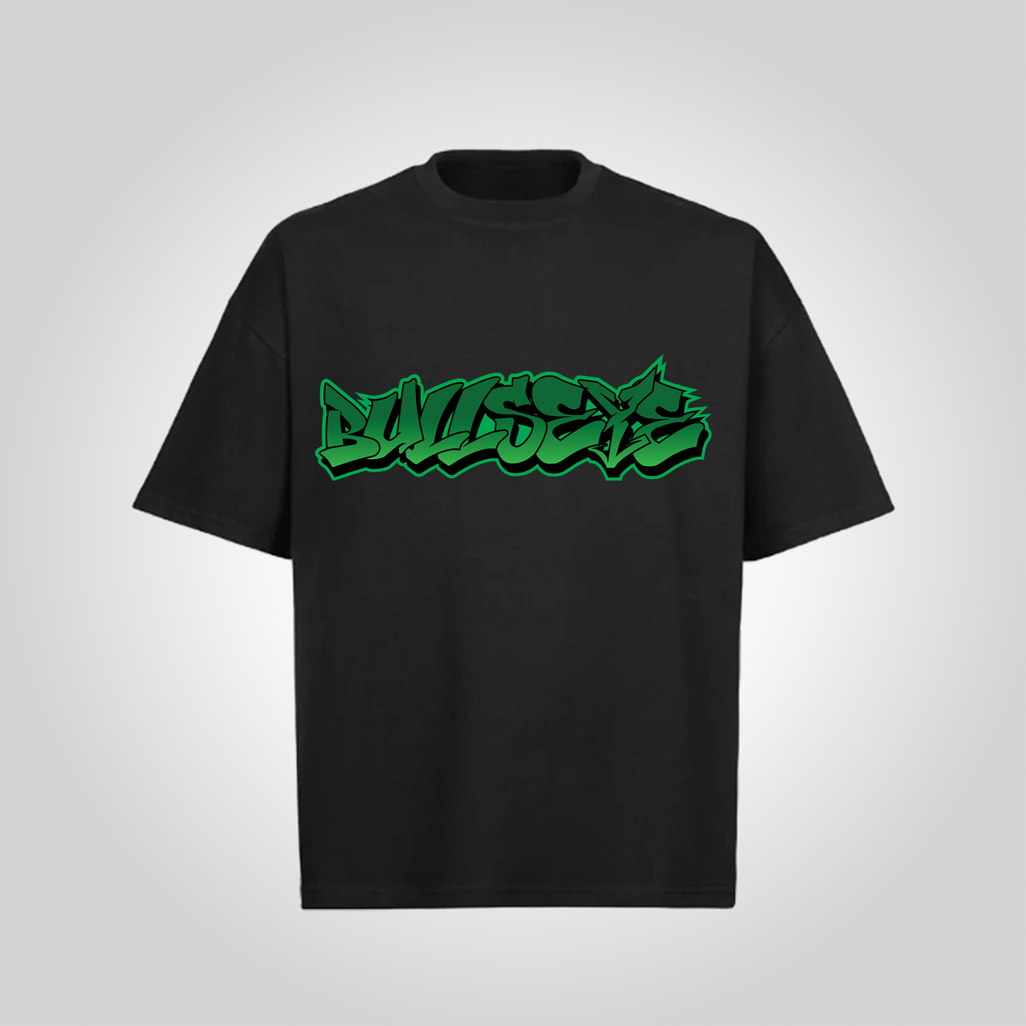 Emerald Graffiti T-Shirt Oversized