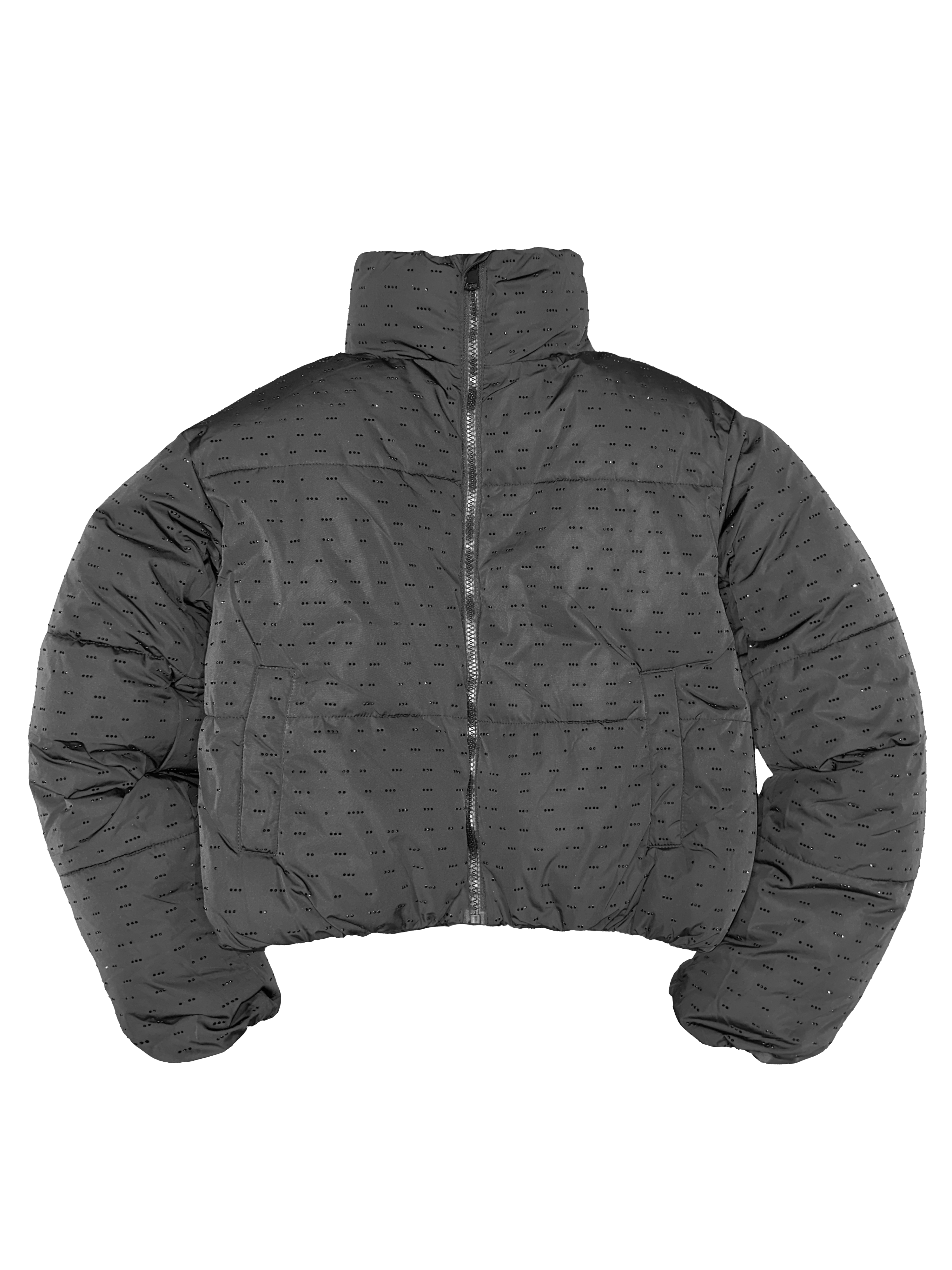 Jacheta Puffer Rhinestones