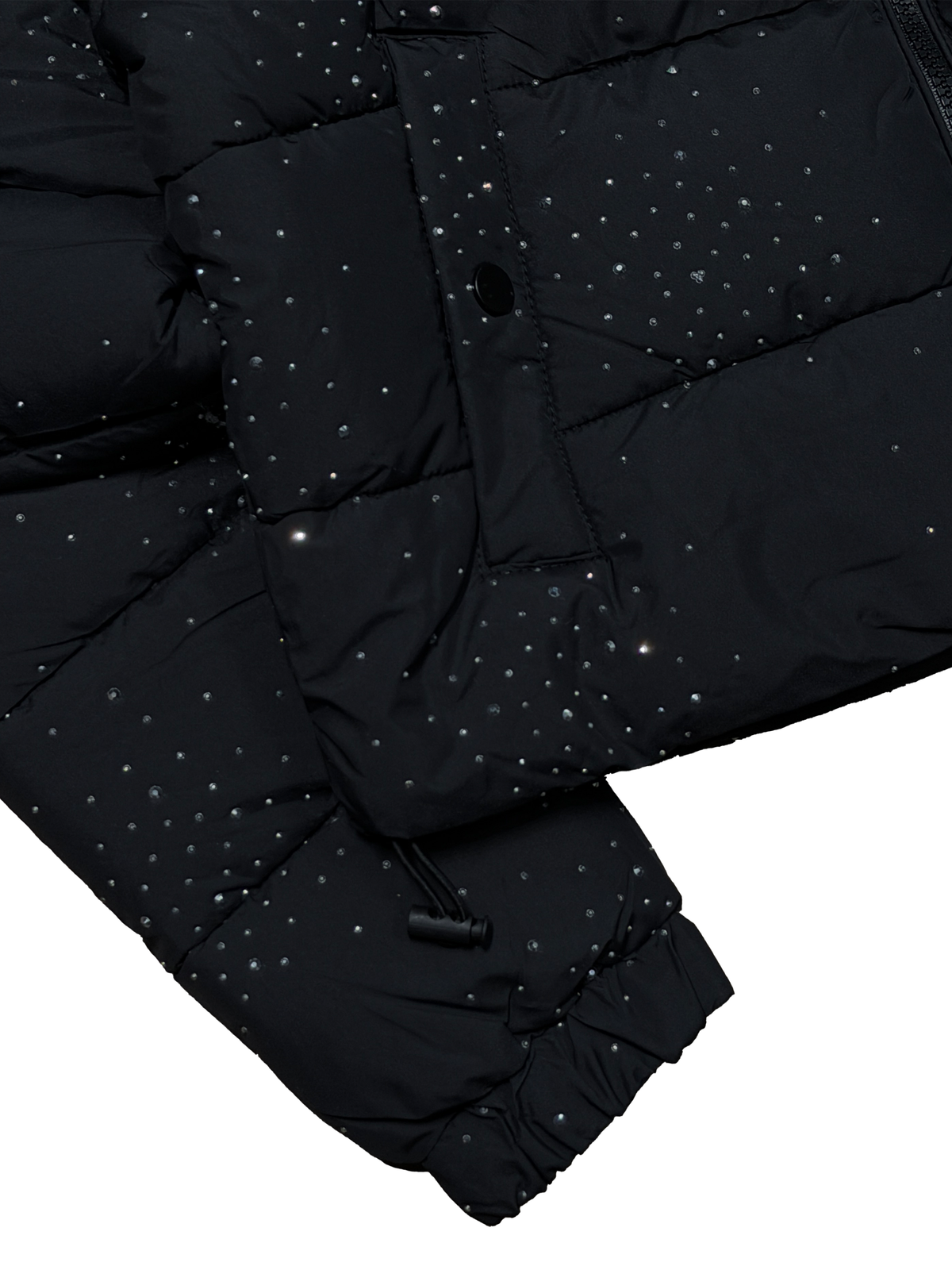 Jacheta Puffer Crystal Rhinestones