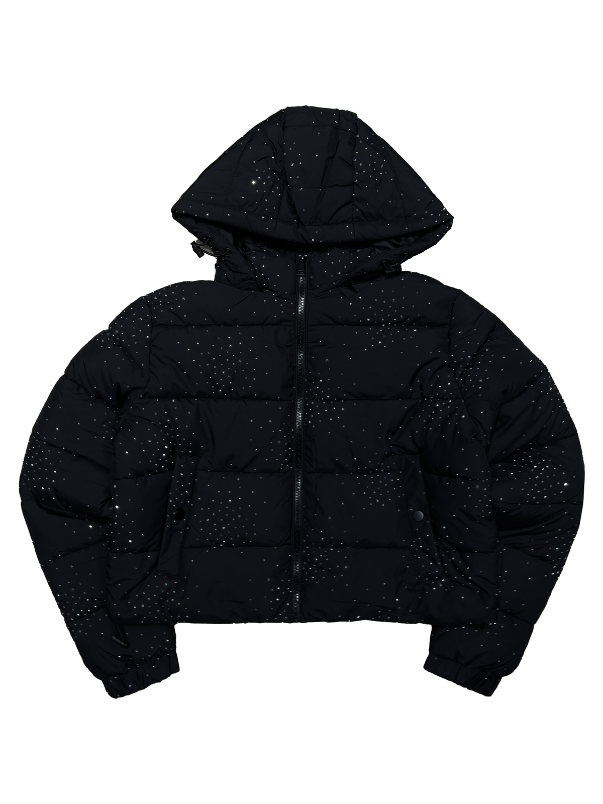 Jacheta Puffer Crystal Rhinestones