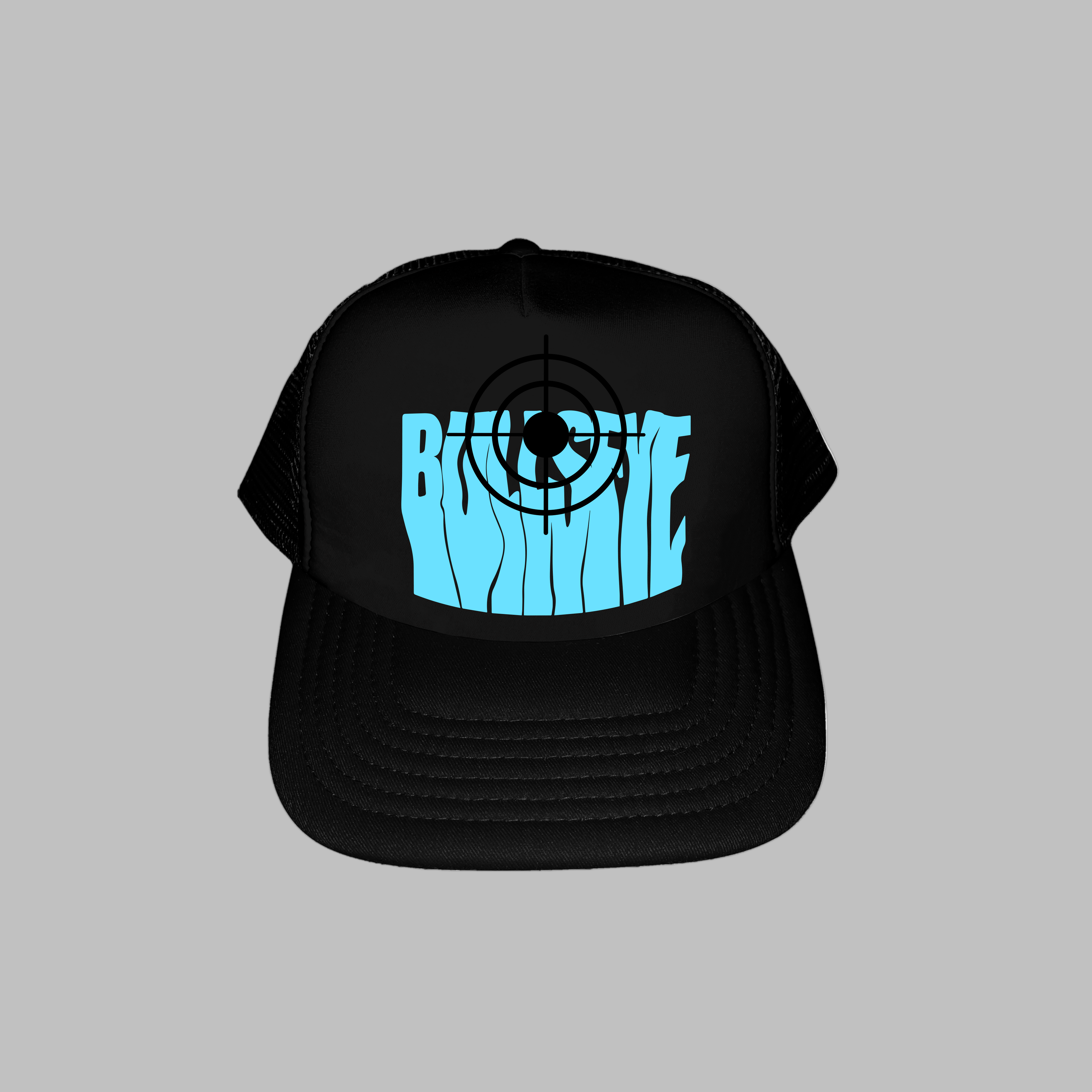 Sky Blue on Black S1 Cap