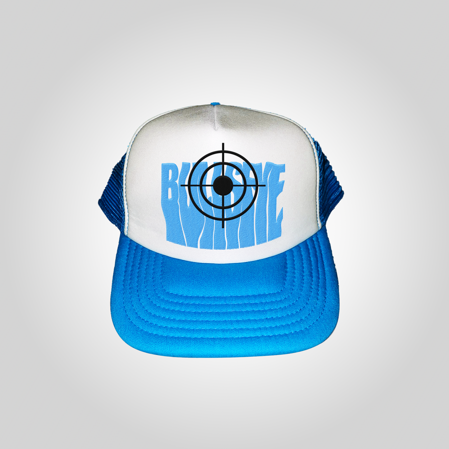 Light Blue Bullseye Cap