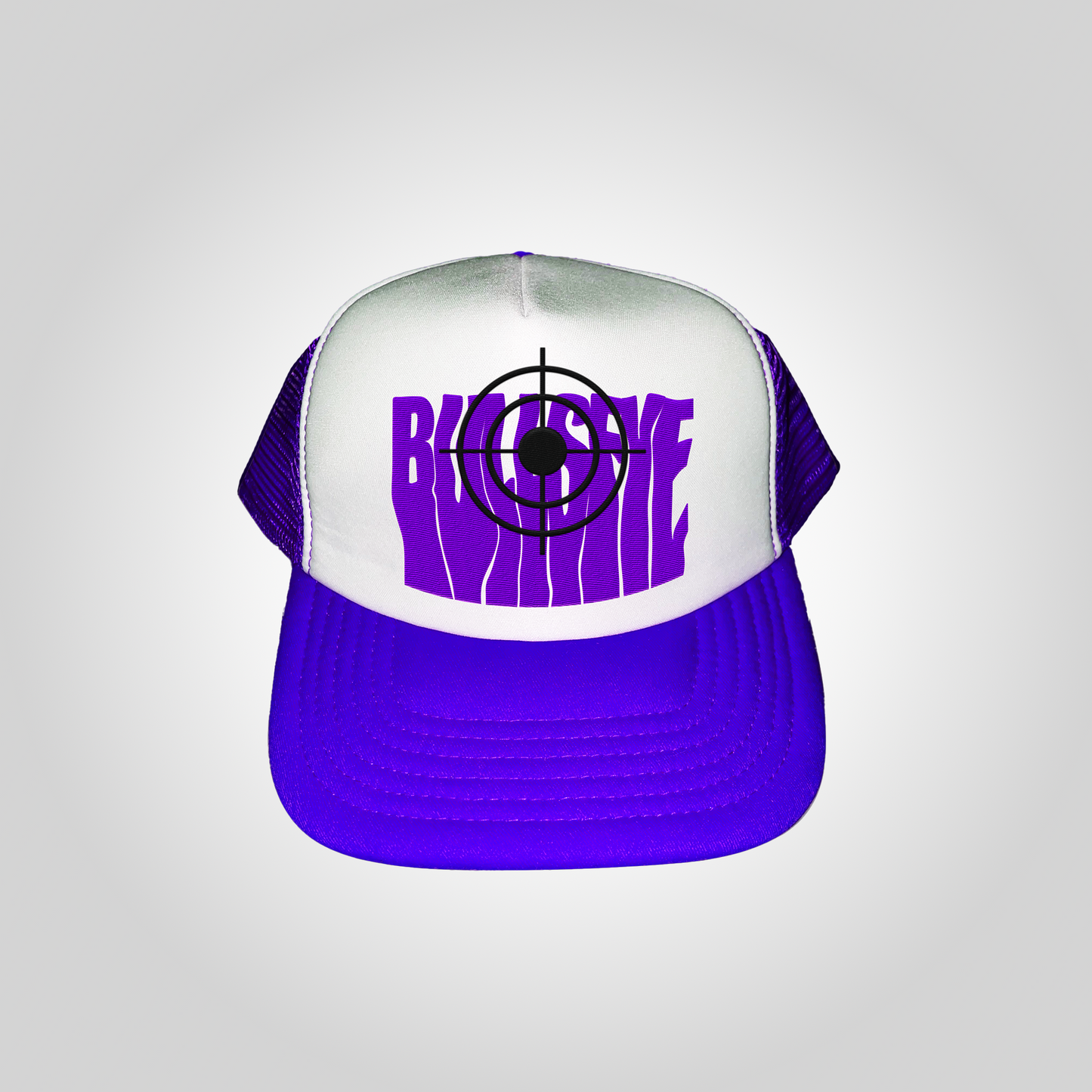 Purple Bullseye Cap