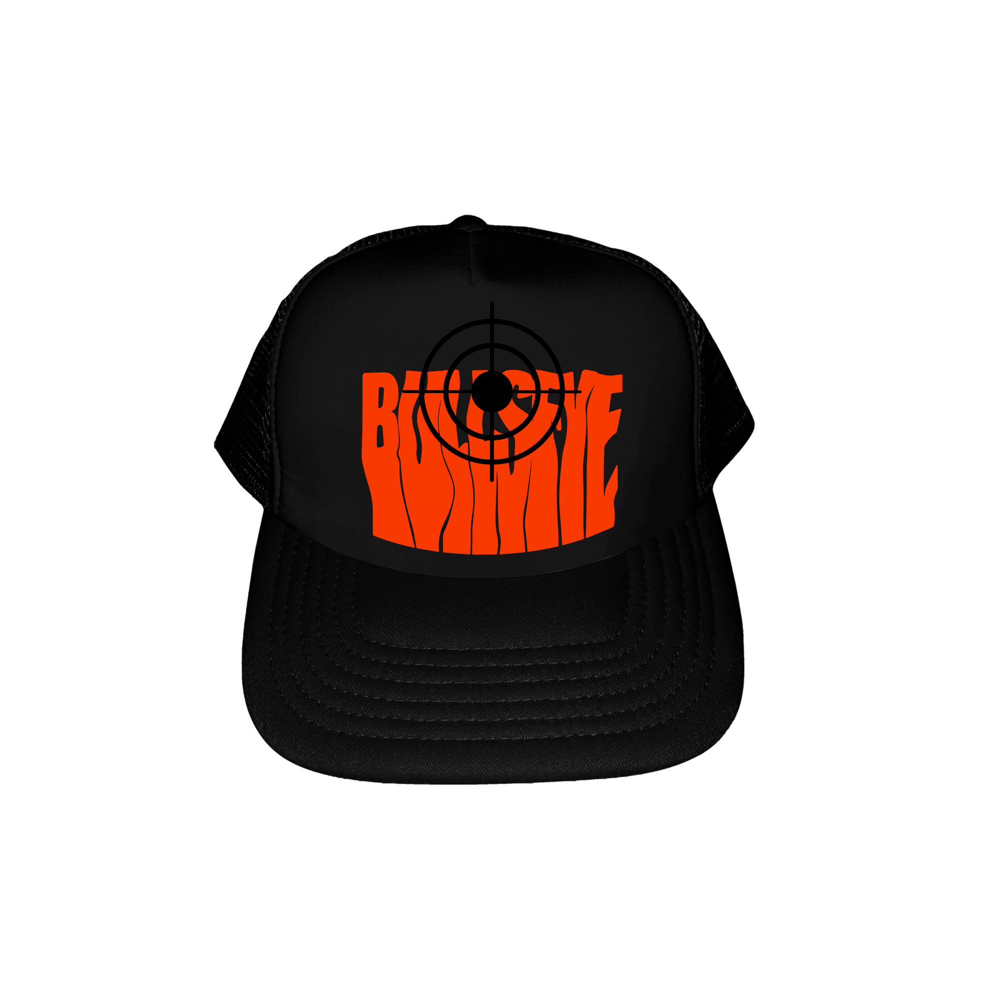 Orange on Black S1 Cap