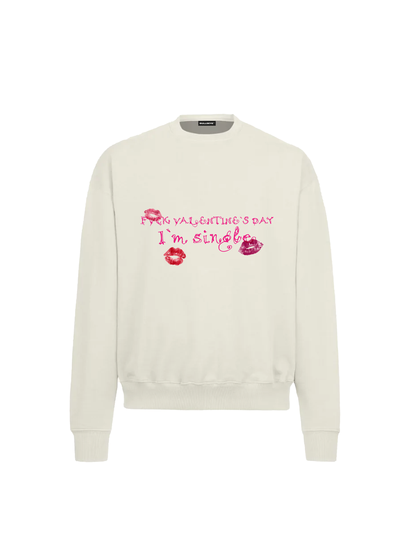 Fvck valentine`s Crewneck Oversized