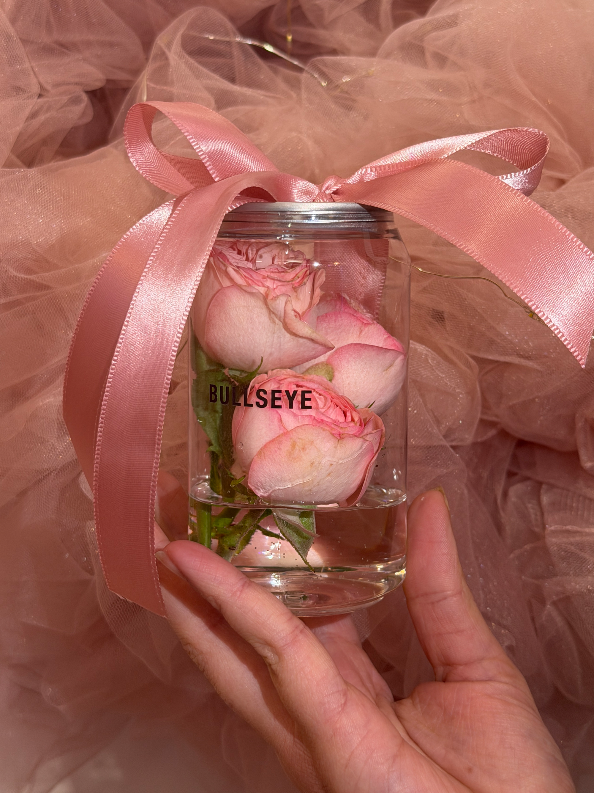 Trandafiri in doza mica - Roz Deschis