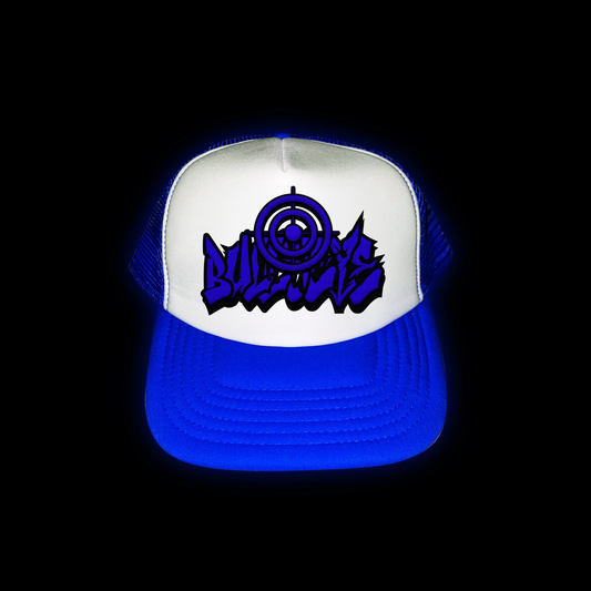 Blue Graffiti Cap