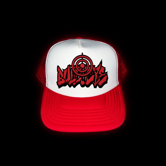 Red Graffiti Cap