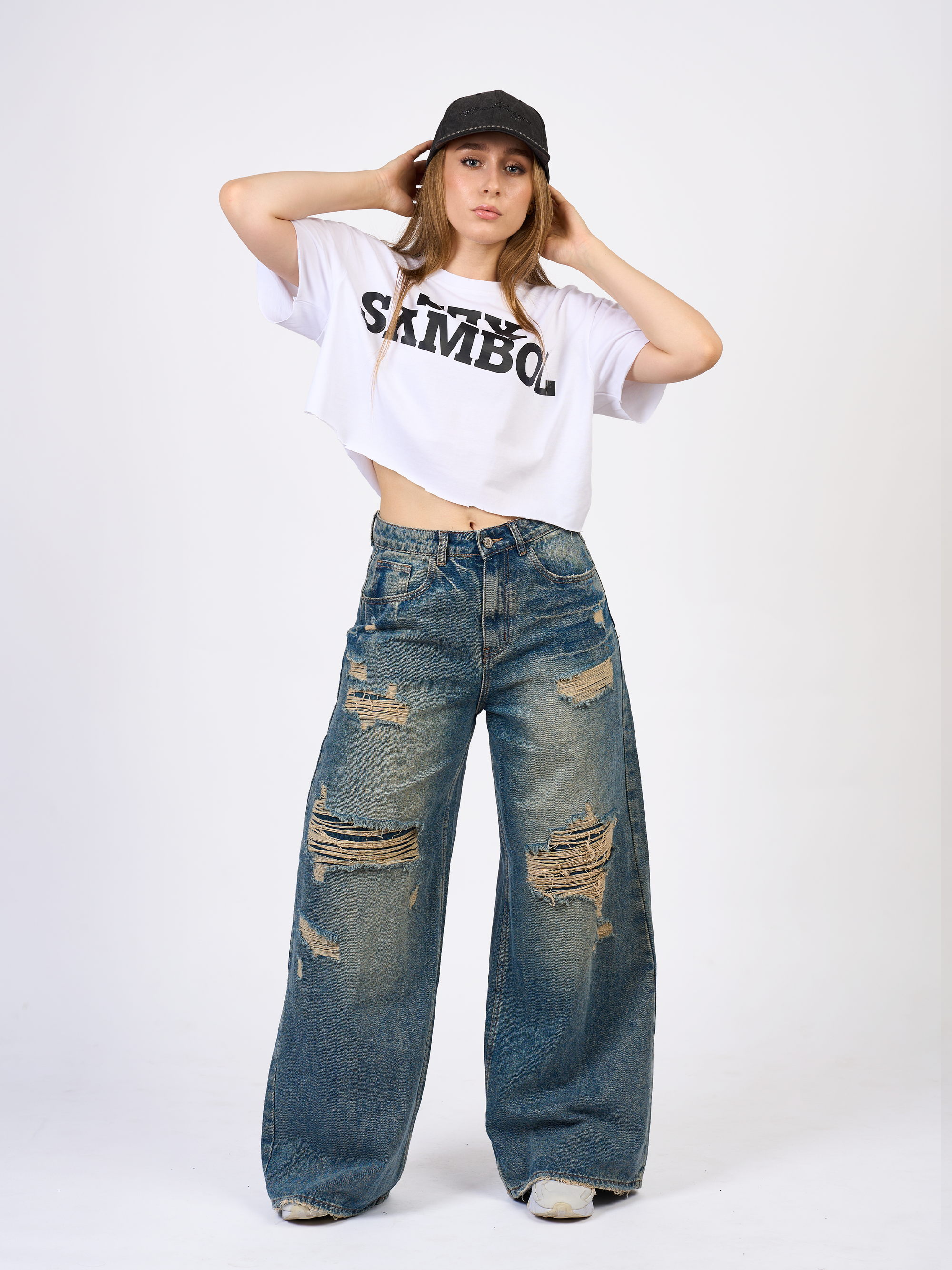 S∃X SλMBOL Cropped T-shirt