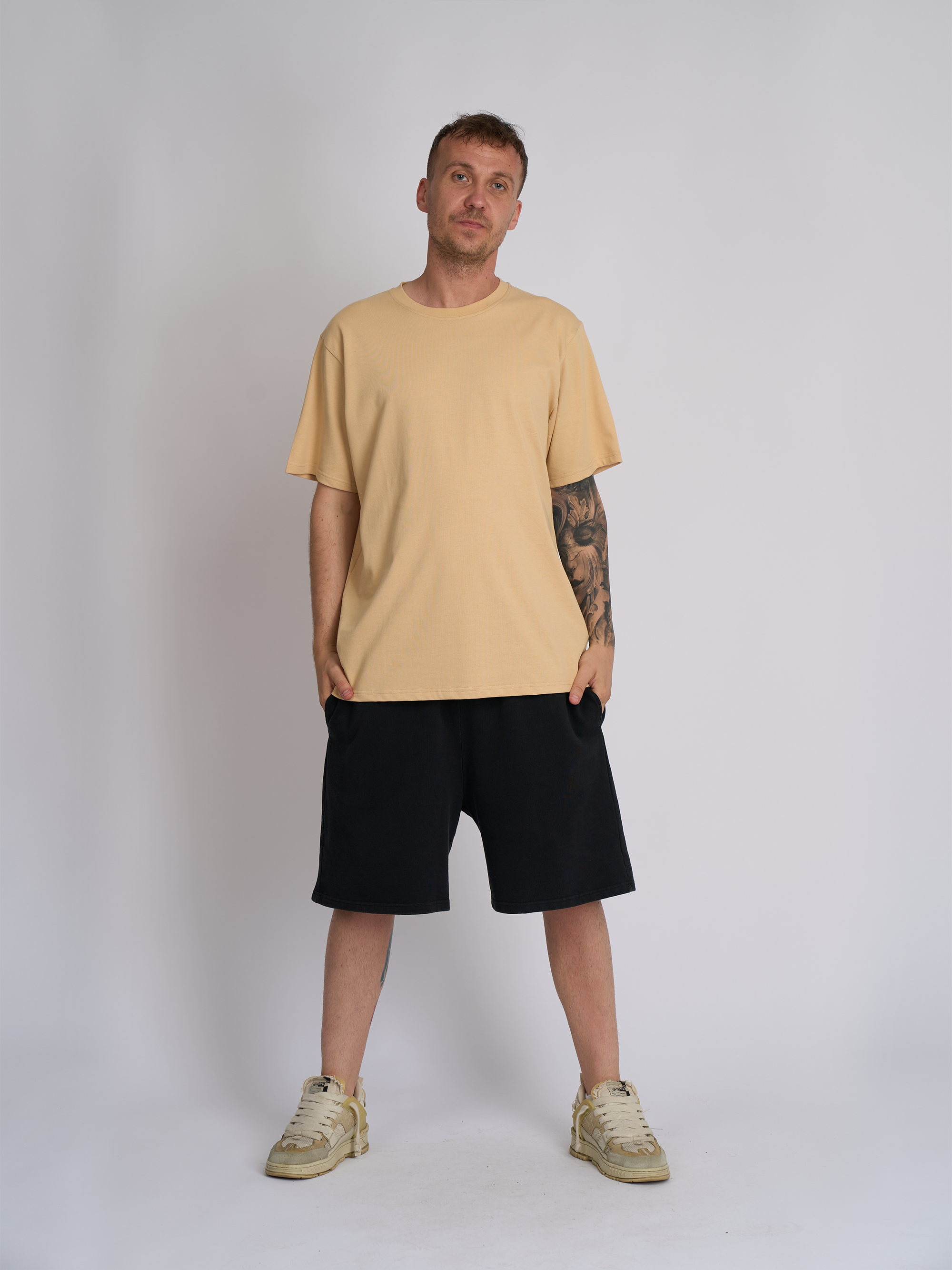 Tricou Beige Regular