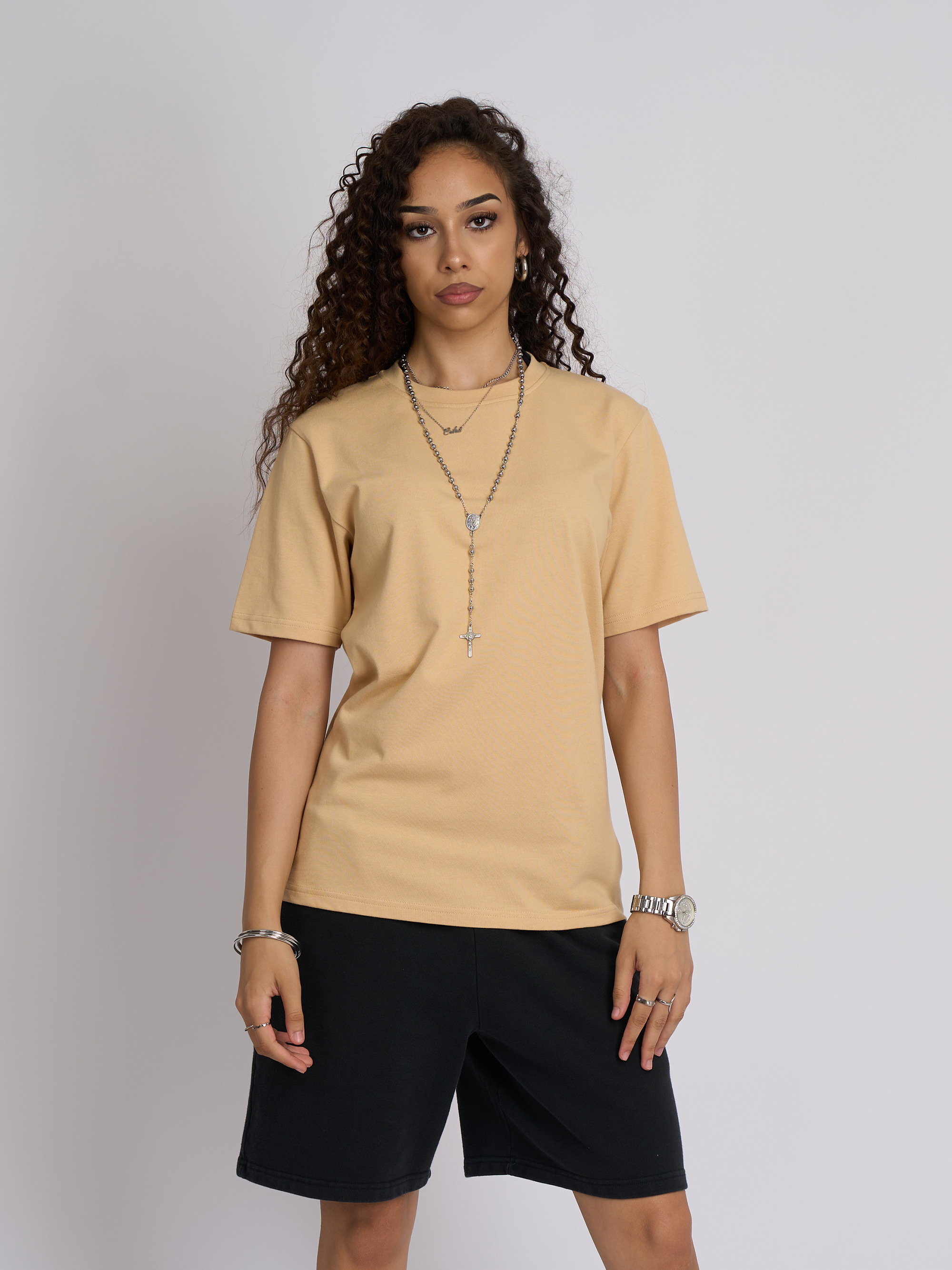 Tricou Beige Regular