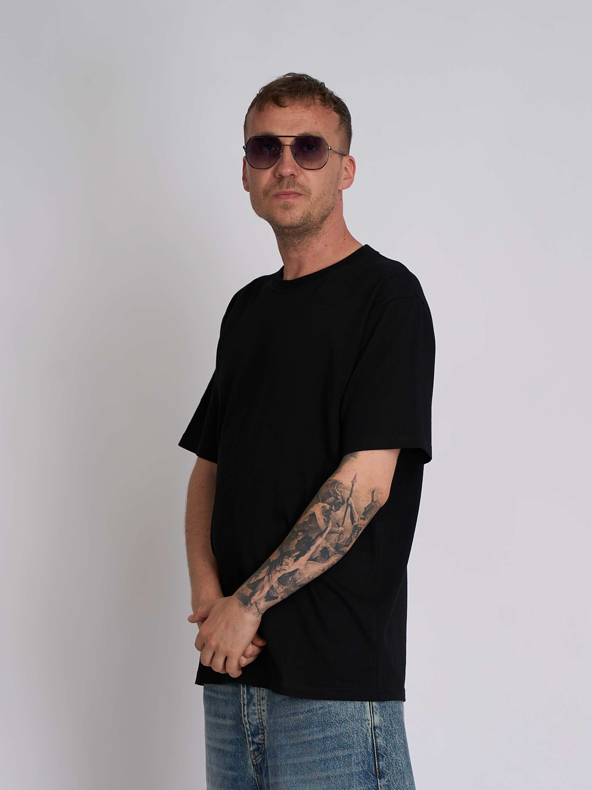 Tricou Black Boxy