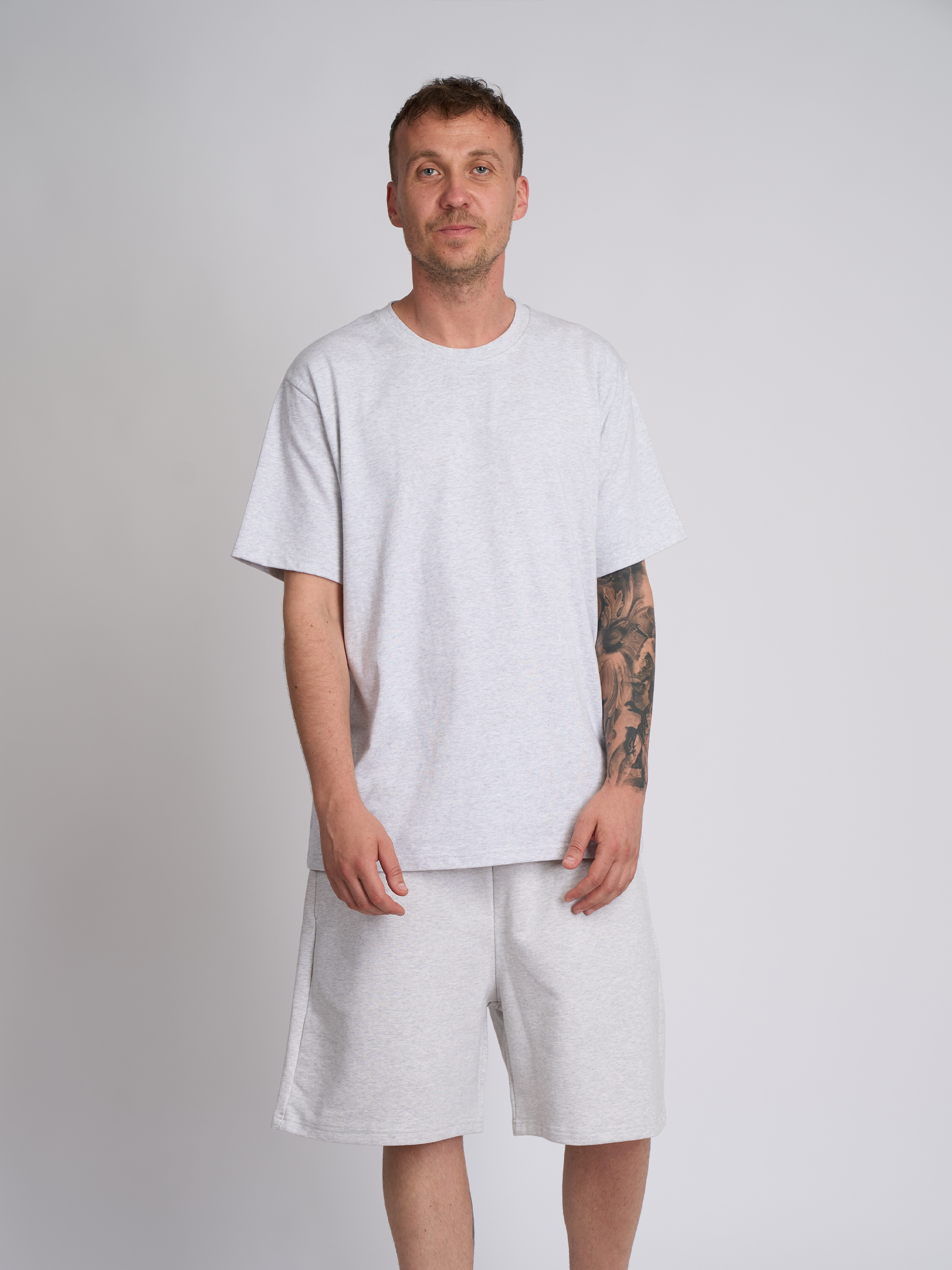 Tricou Dirty Grey Boxy