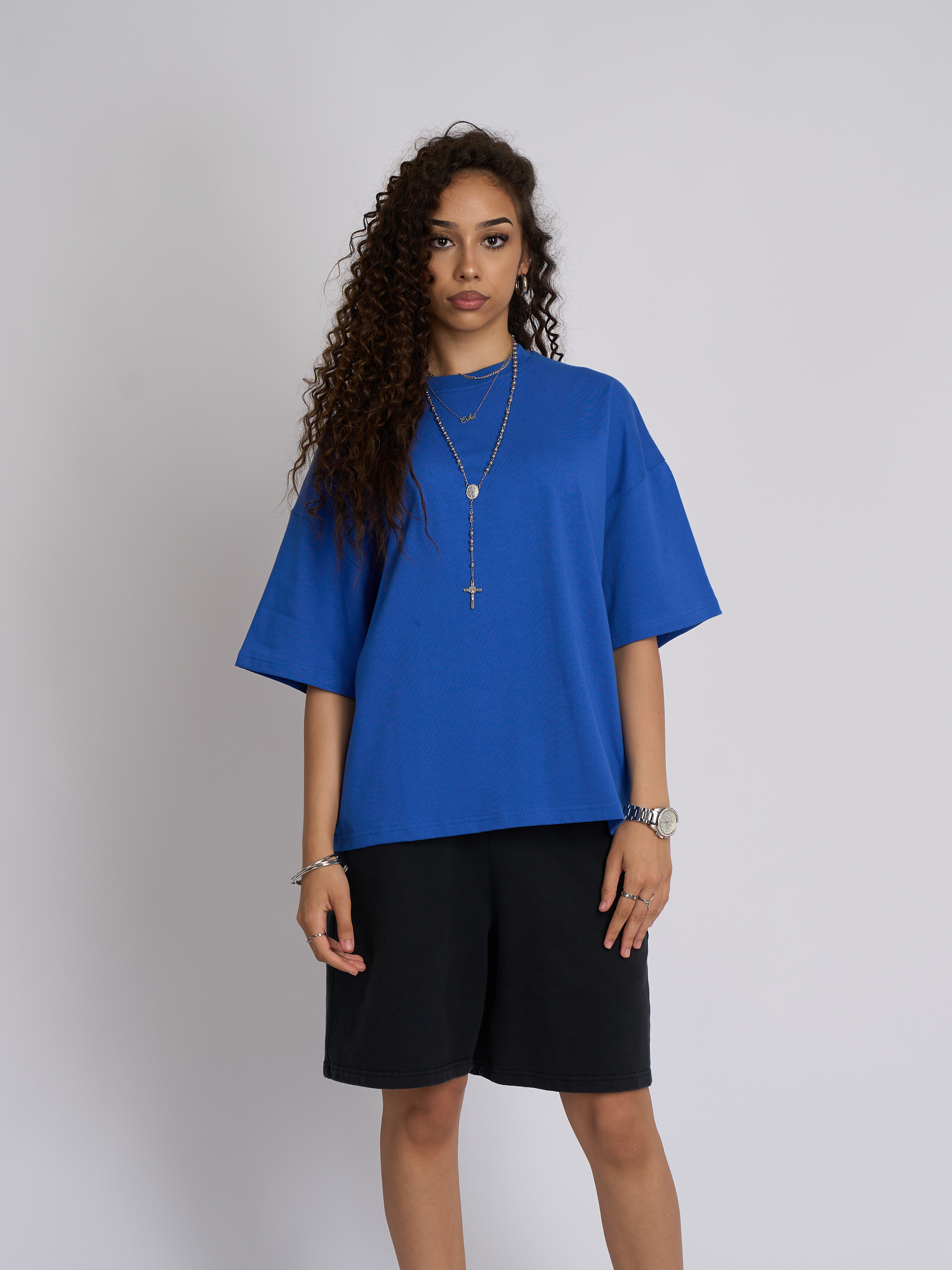 Tricou Blue Boxy