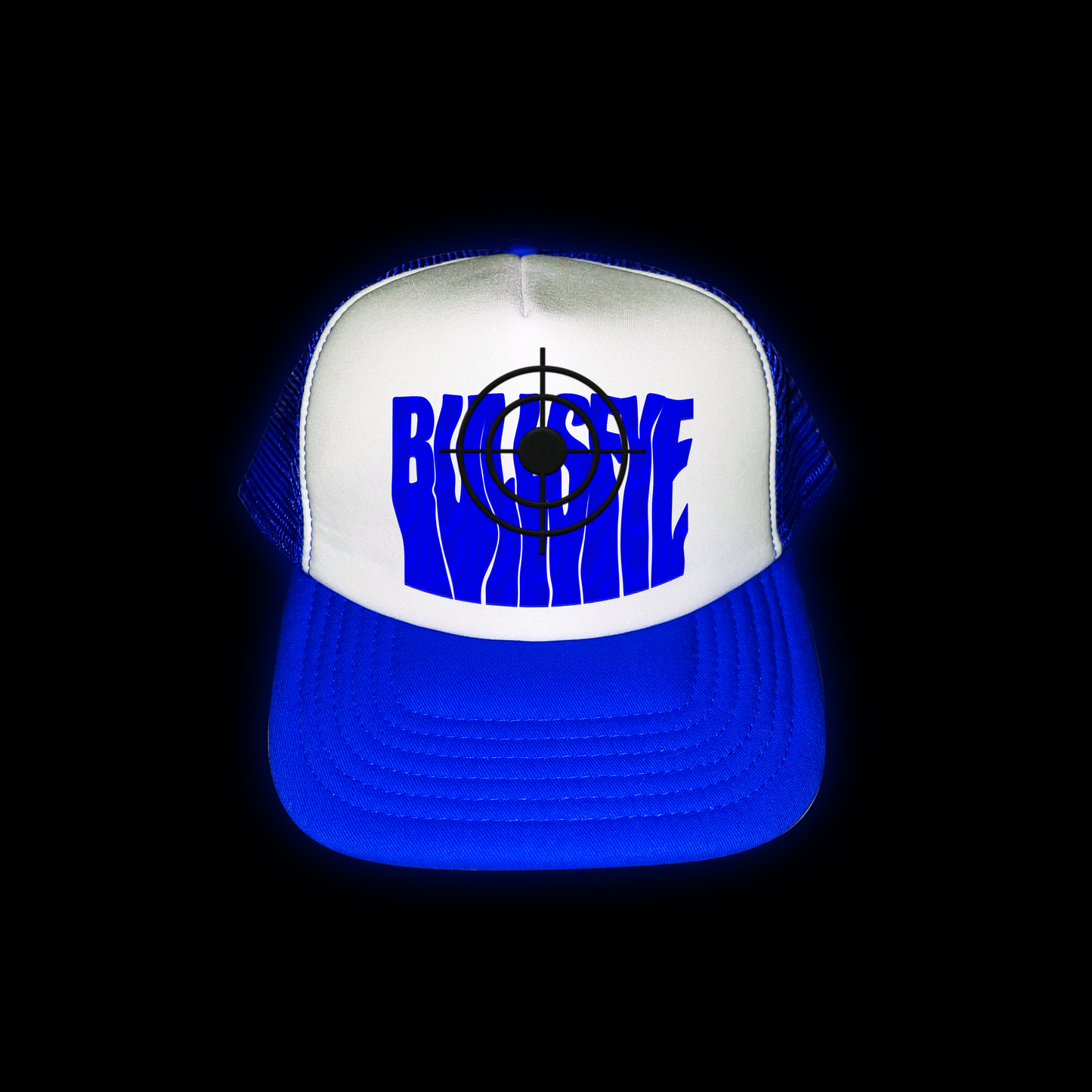 Blue Bullseye Cap