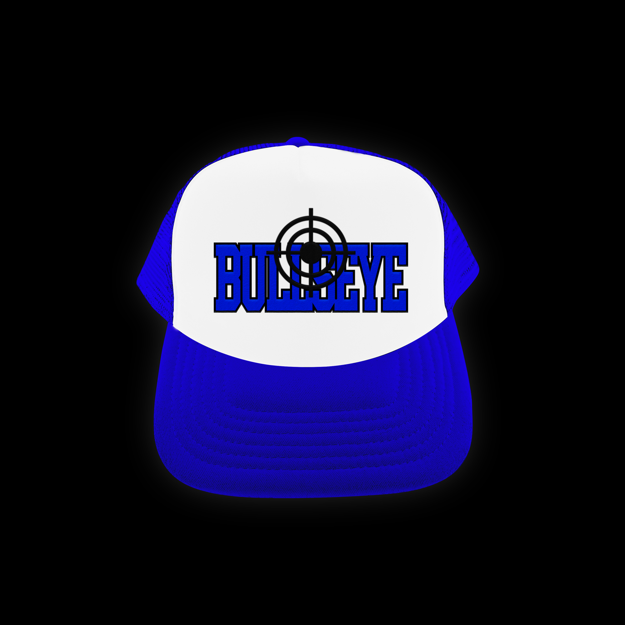 Blue Bullseye Cap