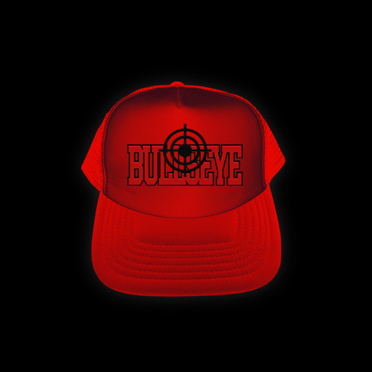 Red Bullseye Cap