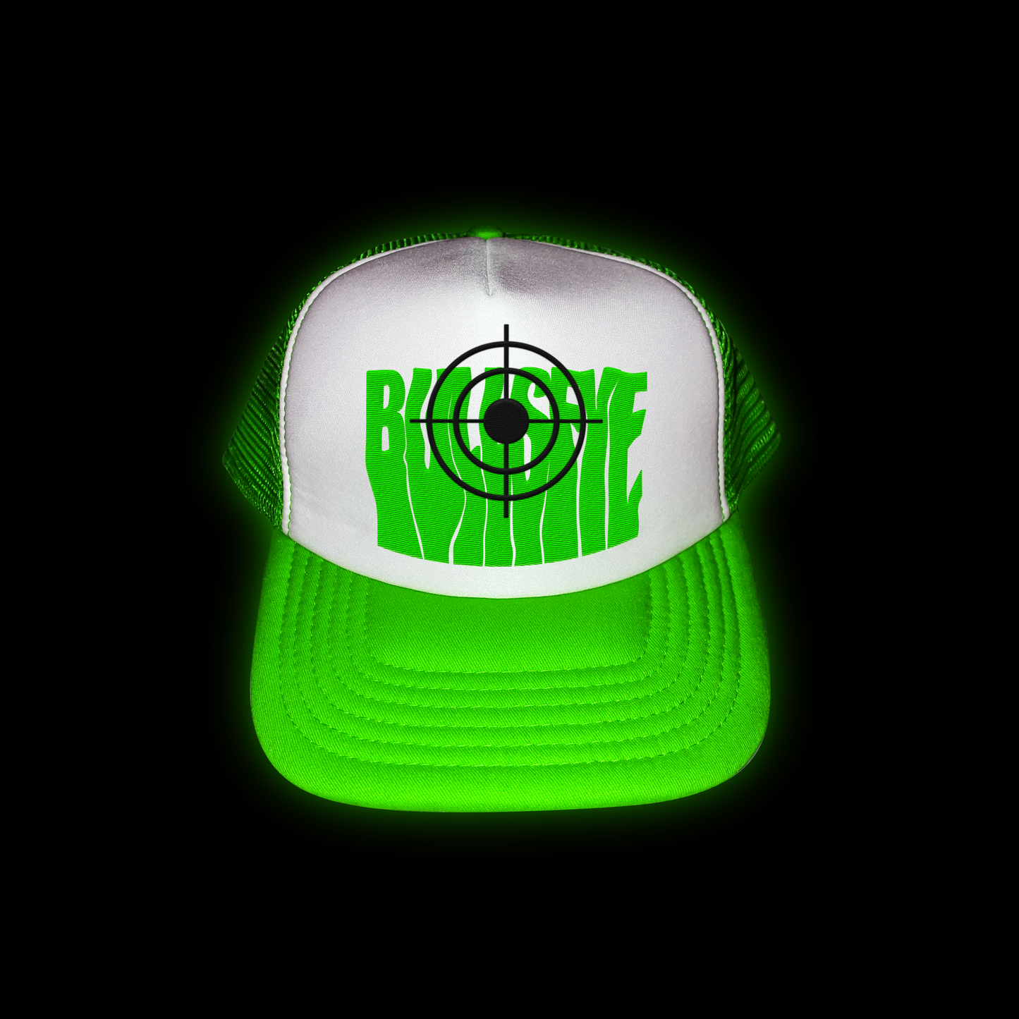 Green Bullseye Cap