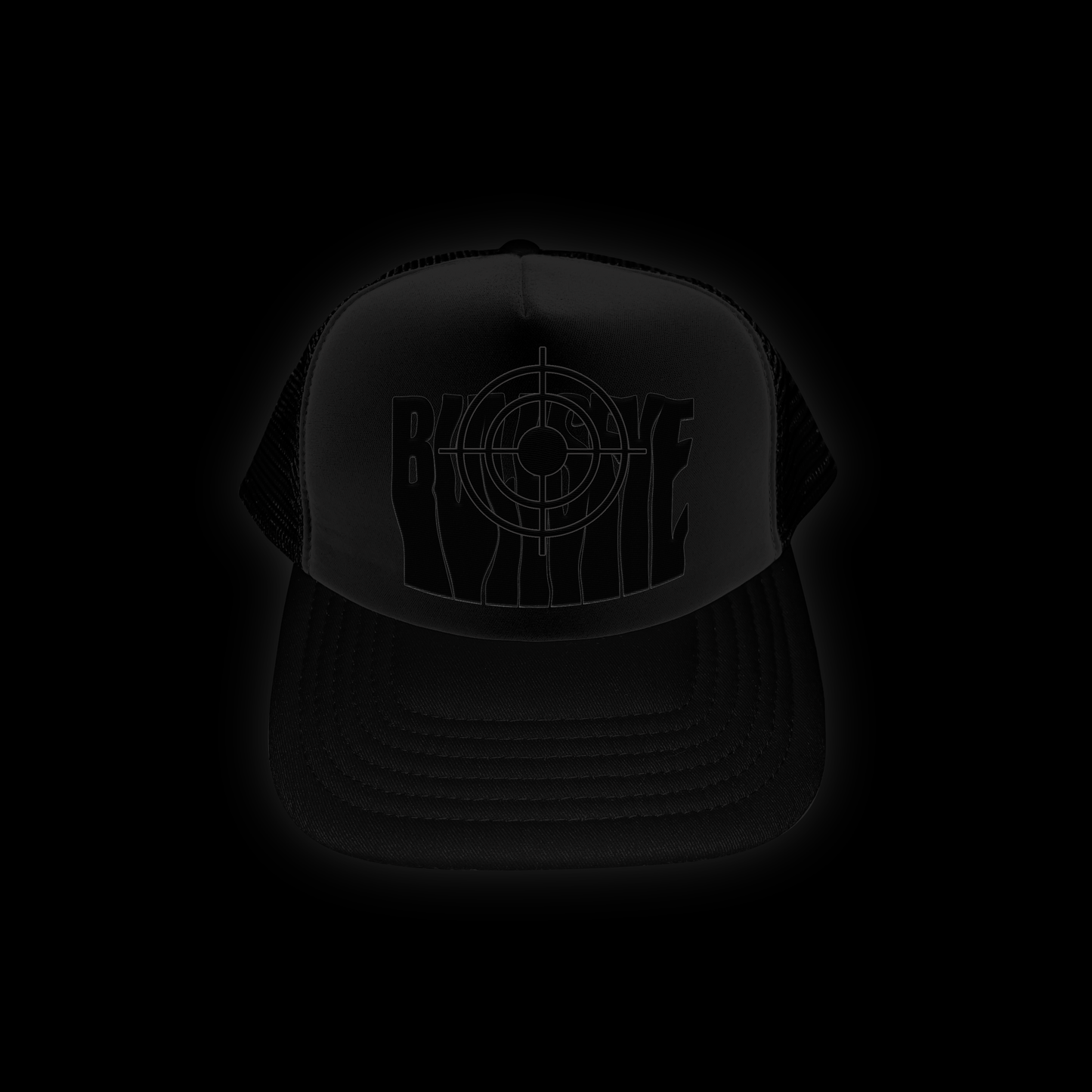 Black on Black Bullseye Cap