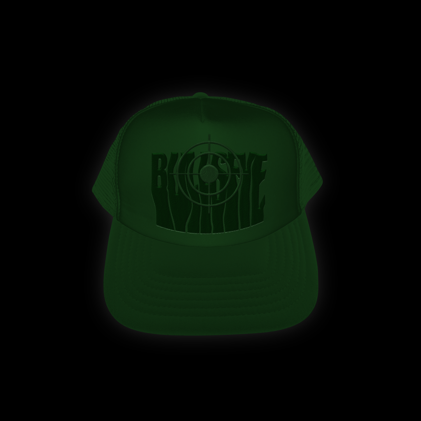 Military Green Bullseye Cap