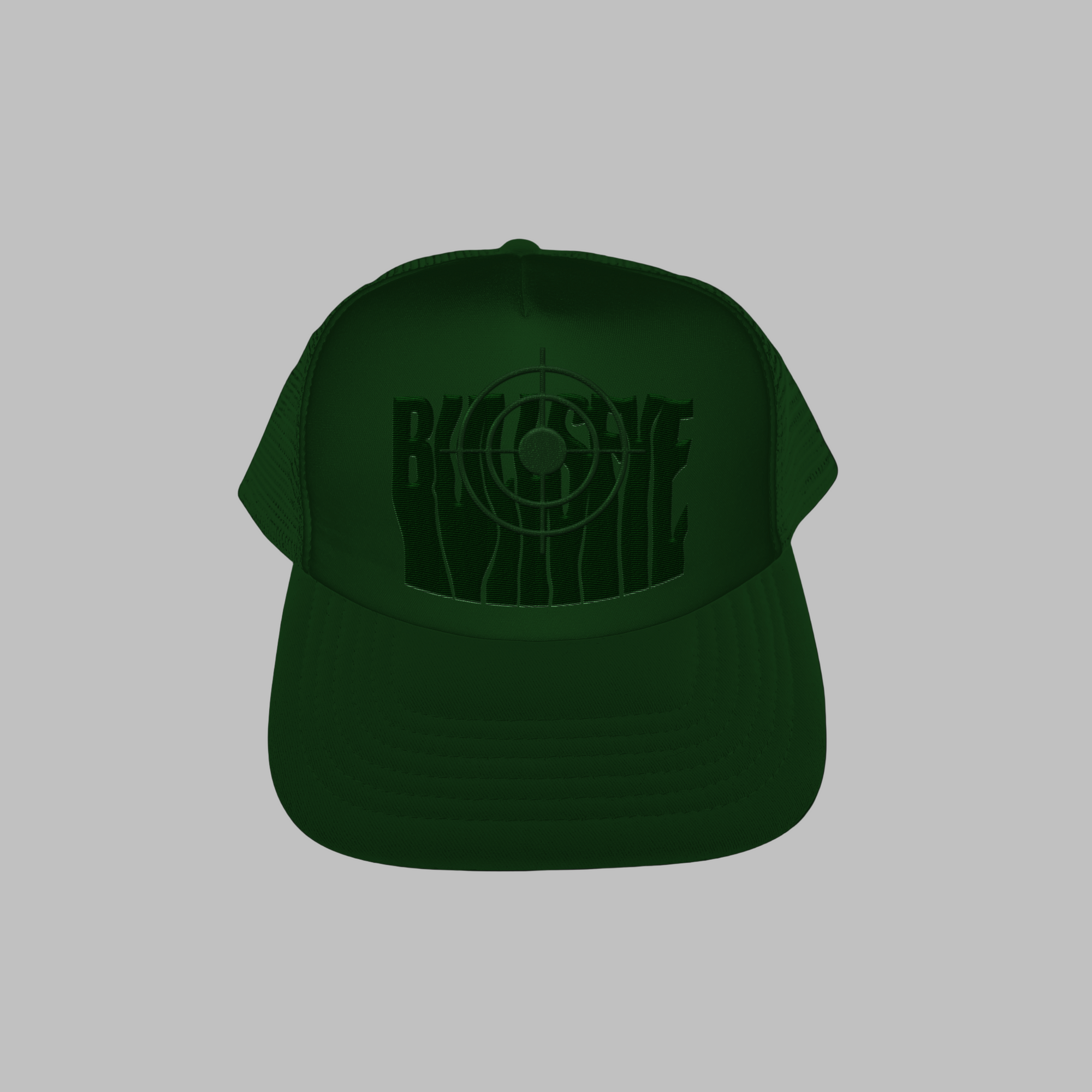 Military Green Bullseye Cap